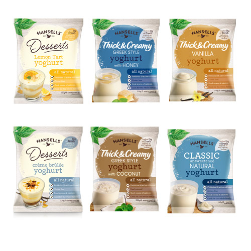 Bistro 6 Sachet Yoghurt Selection Pack 